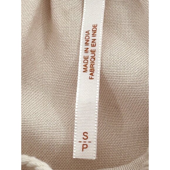 Free People. Blouse S/P Pink, Lace Tassels Balloon Long Sleeve Loose Fit Classic - Picture 6 of 16